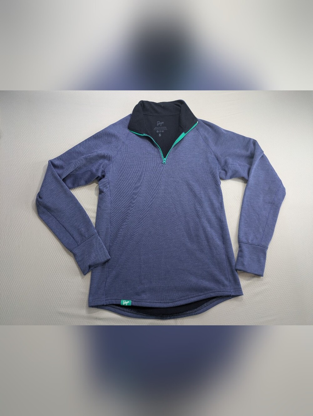 Burgeon Outdoors Bond 1/4 Zip Quarter Zip Pullover Men's S Long Sleeve